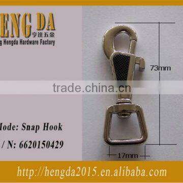 Metal swivel hook for handbag