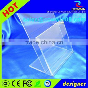 Clear Blue High Structure Acrylic Plate Cigarette Display Stand photo-6