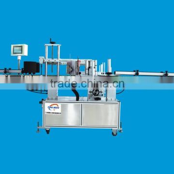 wine juice beverage for round flat bottle labeling machine