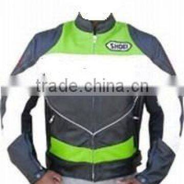 Dl-1252 Leather Motorbike Jacket