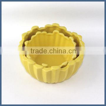 Alibaba wholesale eco-friendly ceramic flower pots planters