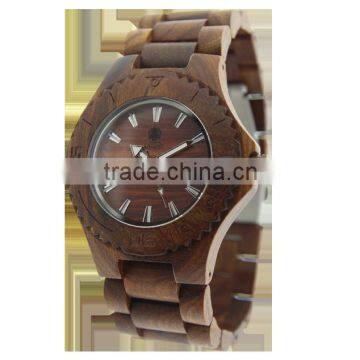 Calgary Watches Wood Nature Red Sandalwood Collection Dark Color photo-5