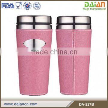 Eco-freinddly coffee thermos travel mugs stainless steel