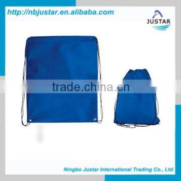 Promotional Custom Cheap Waterproof Polyester Fabric High Quality Drawstring Backpack Custom photo-2