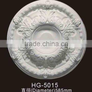 high quality factory price pu moulding /lamp holder/ pu medallion/pu foam ceiling tiles /medallion for interior decoration