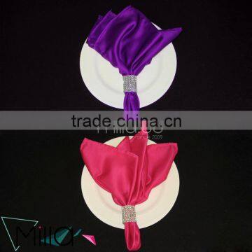 Satin band napkin