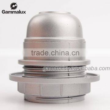 E27 Silver Bakelite Lamp Holder/ E27 Half Threaded Body Bakelite Lamp Holder/Good Quality photo-2