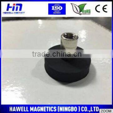High Quality Rubber Coated Rare Earth Pot Magnets photo-4