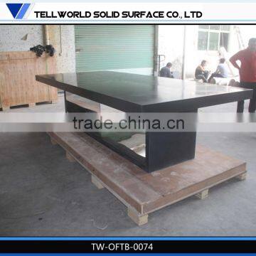 Best Selling Marble Conference Room Meeting Table Black Marble