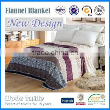 Thickening Double Winter Flannel Blankets Sheep Woolen Pocket Blanket