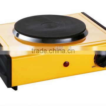 500W& sigle Electric SOILD Hot Plate with cheap price&2014 new style&hot sales&color