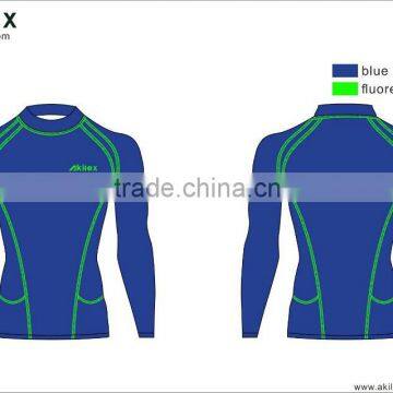 fashion design royal compression long sleeve shirt