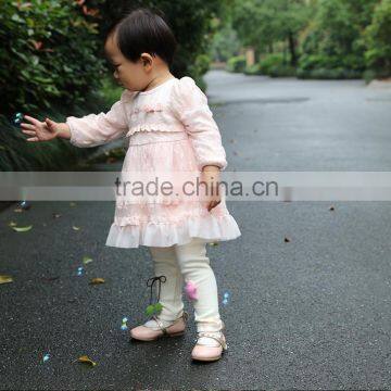 Hand Made Flower Ball Gown Baby Girl Birthday Party Christmas Dresses Children Girl Party Dresses Flower Girl photo-4