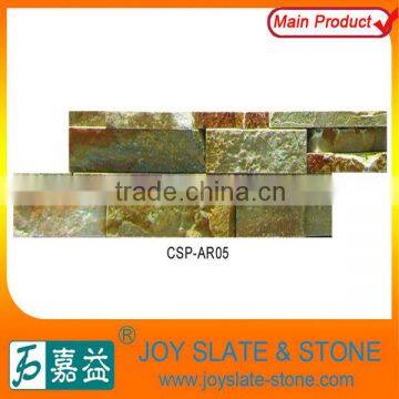 Quartz natural stone decorative wall tile outdoor