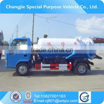 China manufature advanced technology 4*2 fecal suction sewage suction truck