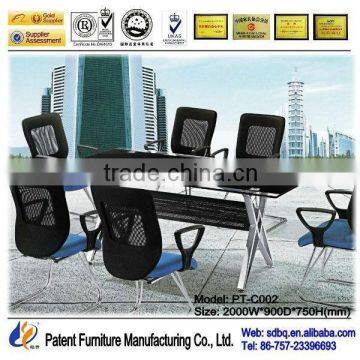 China manufacturer high end luxury 2015 new style conference table meeting table chatting table