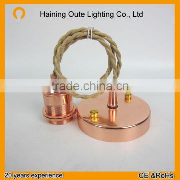 Bulb holder brass pendant lamp with all kinds of edison bulb