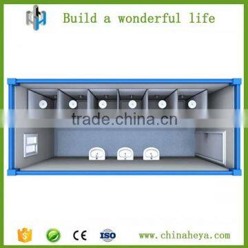 China low cost high qualiy modern 20ft steel container house for shower