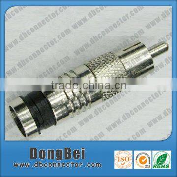 Dongbei RCA Compression Connector for Rg6 Cable