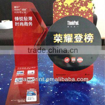 PVC advertising tablet stands printing
