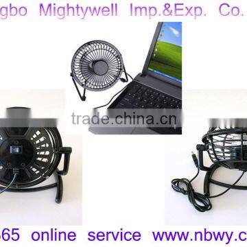 180 Degree Rotate Mini Desktop USB Portable Cooling Fan photo-4