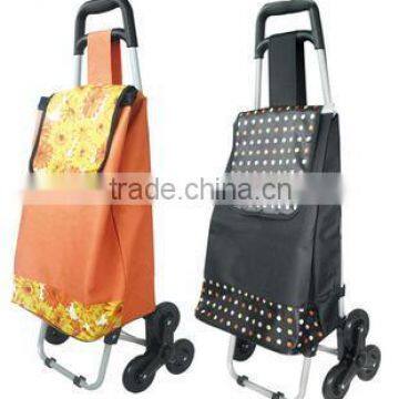 Folding Style and Polyester Material shopping trolley bag