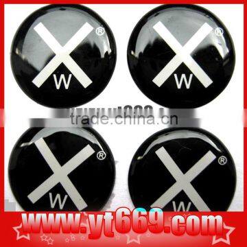 Clear custom epoxy dome sticker