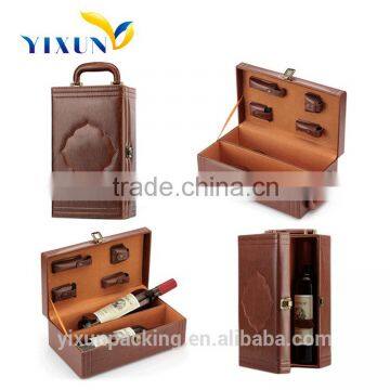 Handmade pine wood wine boxes/hot sale wine set box