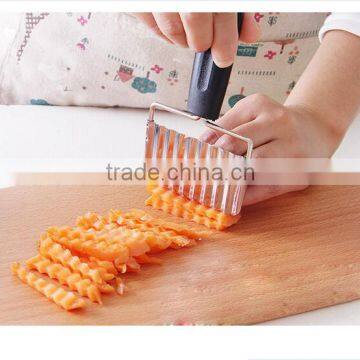2016 Houseware Newest Veggie Chopper Spiral Wave Vegetable Cutter photo-5