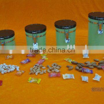 plastic canister/ plastic air-tight canister