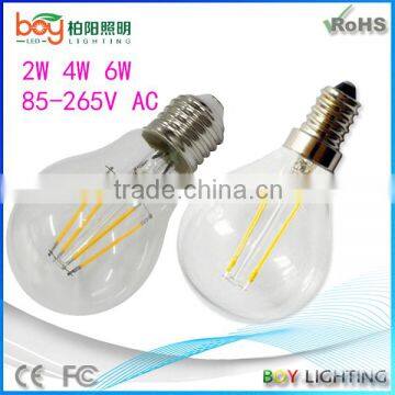 8W Edison light bulb led bulb lights E27 dimmable chandelier A60 8W