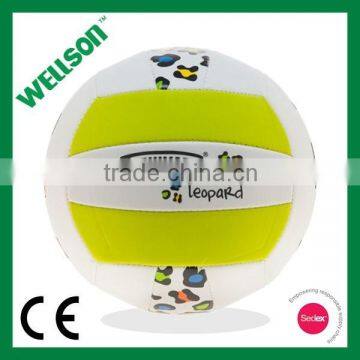 Matt PVC foamed smooth surface volleyball