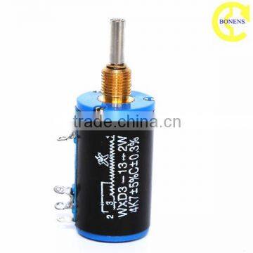 WXD3-13 2w 10 turns 10k b103 wirewound potentiometer