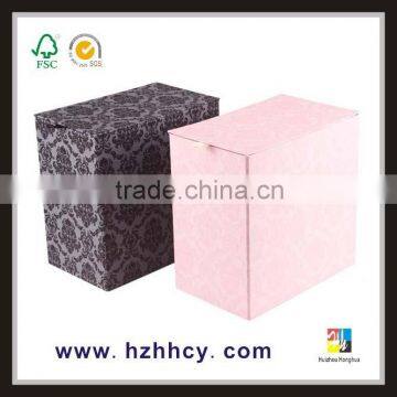 2014 hot sale collapsible fabric storage boxes with lid