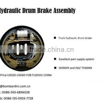 Hydraulic Heavy Duty Truck Trailer Drum Brake Assembly