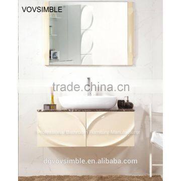 Modern commercial bathroom furniture stainless steel vanity units