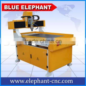 ELE 6090 Portable desktop mini cnc 3 axis wood router 6090 with 2.2kw water cooling spindle and water tank