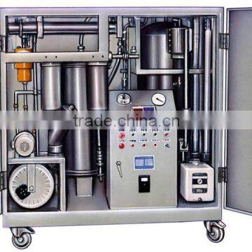 Model KRZ-1000 Oil filter machine for EH hydraulic fluids oil with stainless steel material