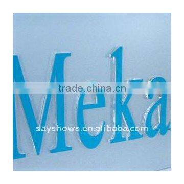 Acrylic shop sign, acrylic sign holder, acrylic sign making