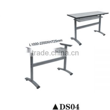 Folding types of computer tables study table and chair DS04