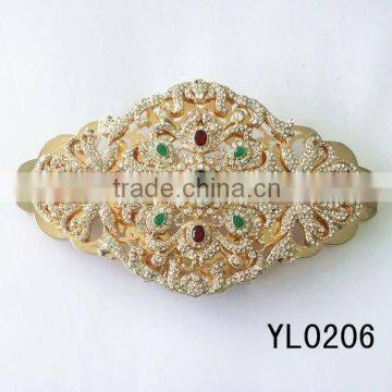 latest design gold belt buckle for coat belt bulk costume jewelry