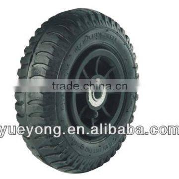 8x2.50-4 pneumatic rubber wheel for trolley/plastic rim wheel/ air rubber tire