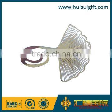 High quality cheap customized flower mangnolia shaped paper clips