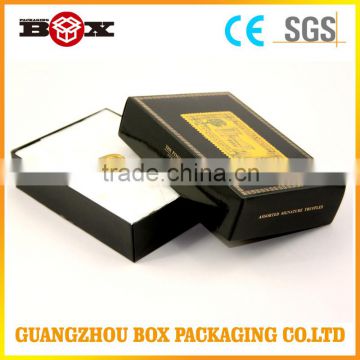 paper wrap jewelry boxes with clear window, View paper wrap jewelry boxes, HJ printing Color box