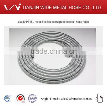 Stainless Steel 304 Wire Braided Thread Fitting Corrugated Hose photo-4