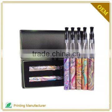 Waterproof E-Cigarettes Private Label E-Liquid Labels Sticker Printing