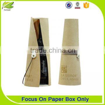 Shenzhen supplier customized whiskey tube packaging