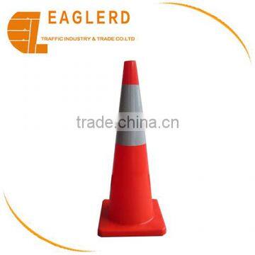 90cm reflective plastic barrier road