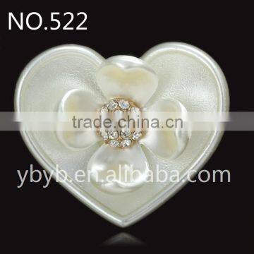 High Grade Flower Pearl Button Garment Accessorizing Decoration -522