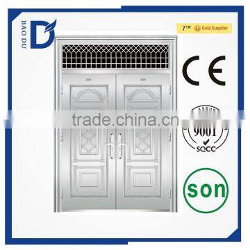 2016 New Type Hot Sale Security Steel Door Best Price 304 Material Stainless Steel Door photo-3